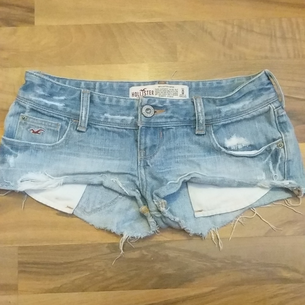 Juniors Hollister Size 0 Booty Shorts